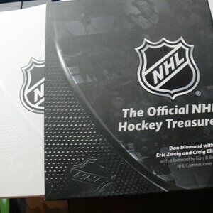 THE OFFICIAL NHL HOCKEY TREASURES.